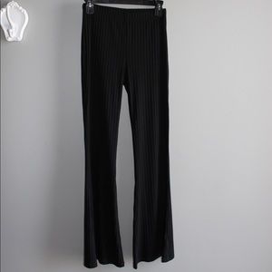 black flare pants